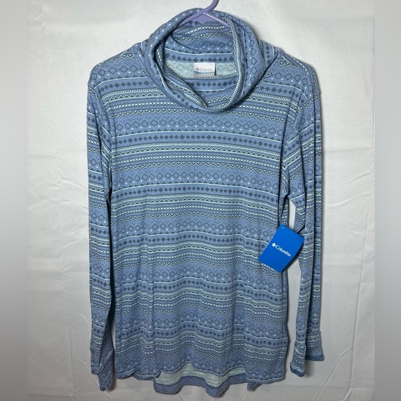 Columbia Geometric Drifting Snow Pullover - Picture 1 of 6